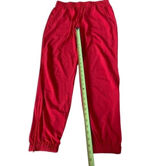 Aritzia TNA Red Riley Track Pants Size Medium - Picture 9 of 9